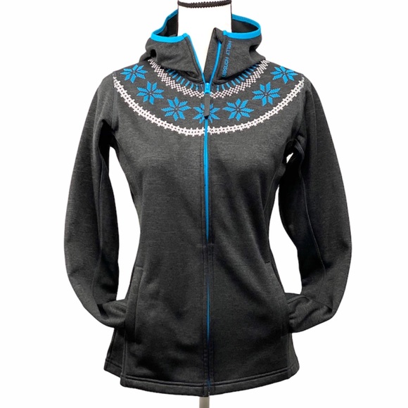 helly hansen zip up hoodie